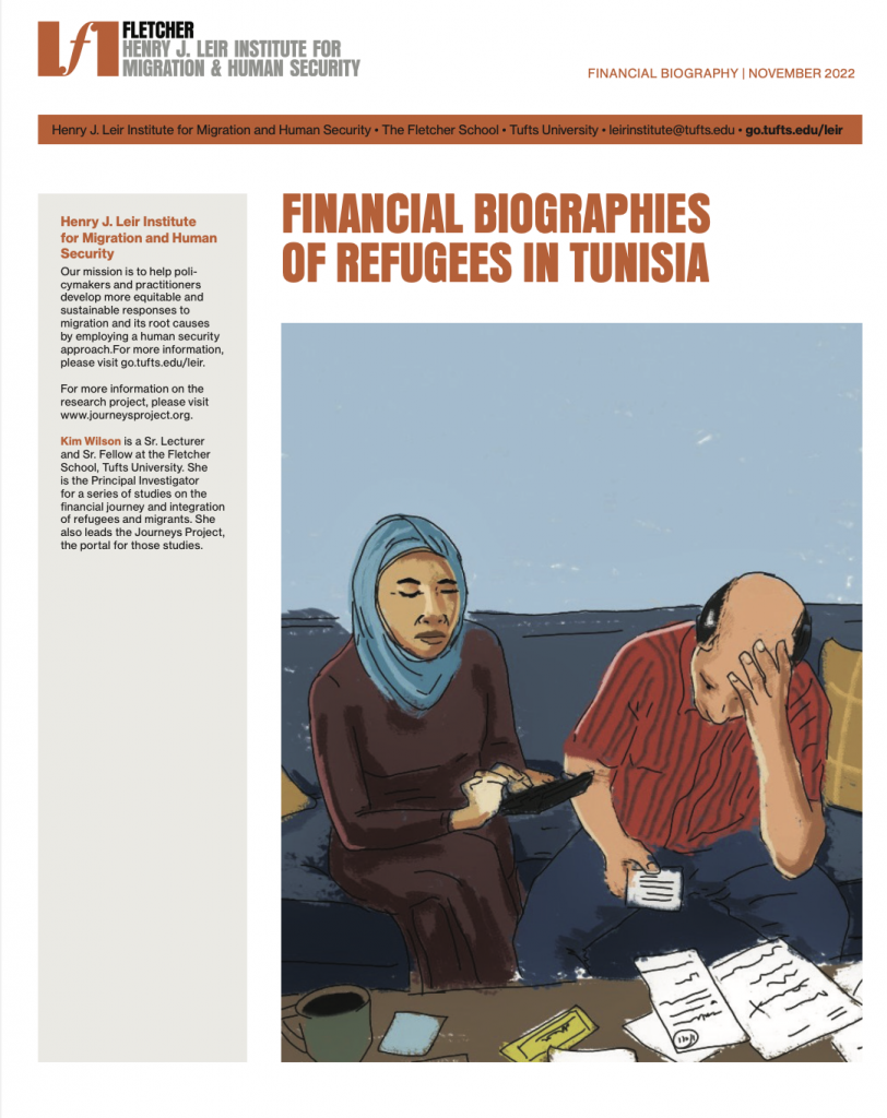 Financial Biographies of Refugees in Tunisia