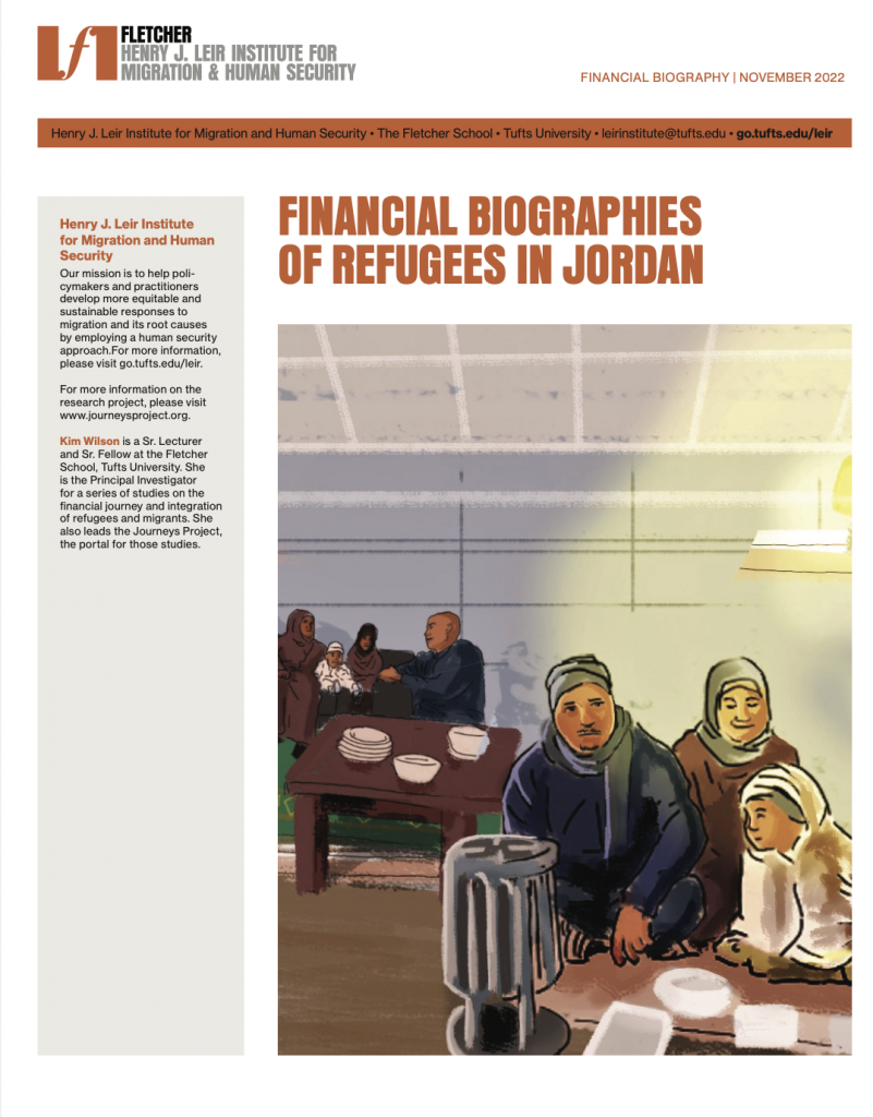 Financial Biographies of Refugees in Jordan