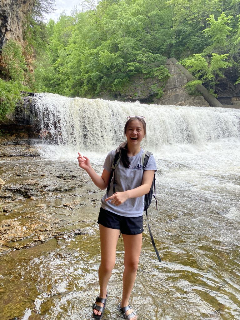 image of Melanie Sun in a local state park