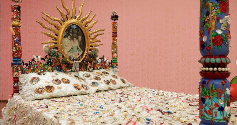 Upholding memory; and, having found a four-poster bed