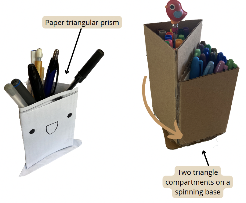 placemat instructions to build a backpack for a teddy bear