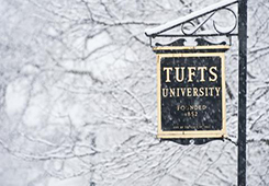 Snow at Tufts