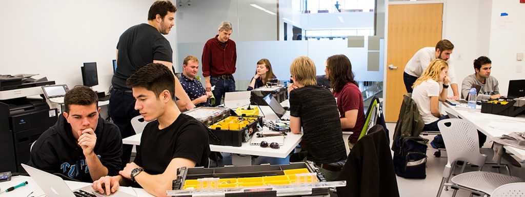 Mechanical Engineering class at Tufts University.