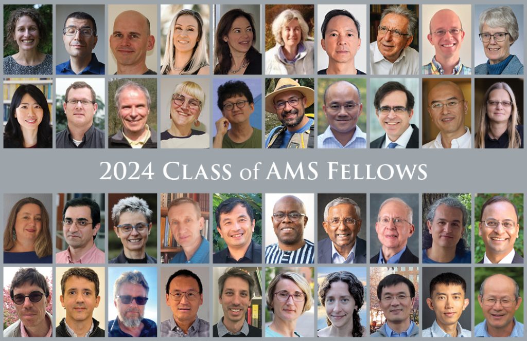 Todd and math department colleague Kasso Okoudjou were elected to the 2024 class of American Mathematical Society Fellows.