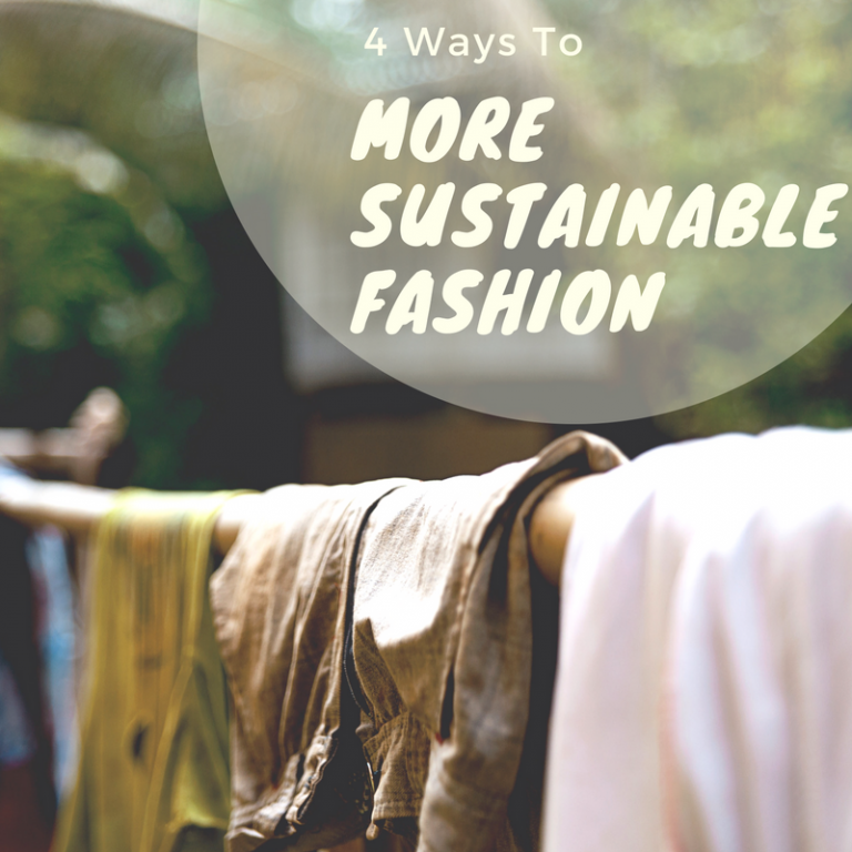 4 Ways to More Sustainable Fashion – Sustainability at Tufts