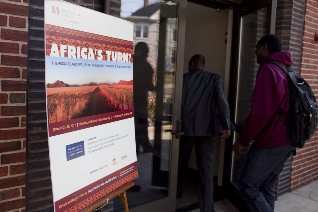 Africa's Turn? Poster outside