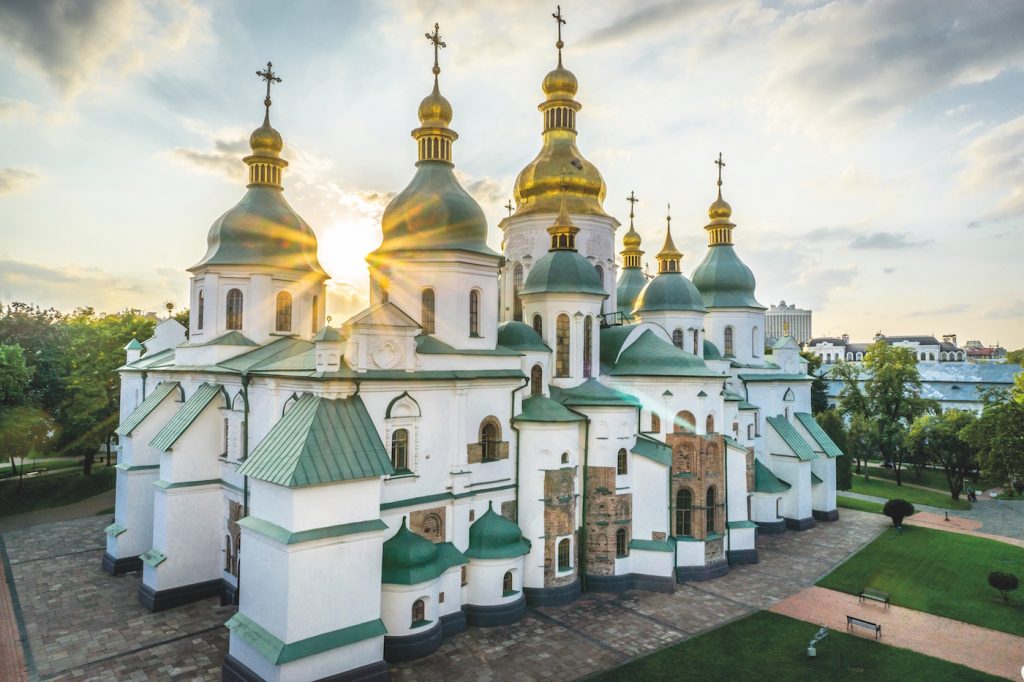 Modern view of the Cathedral of Saint Sophia