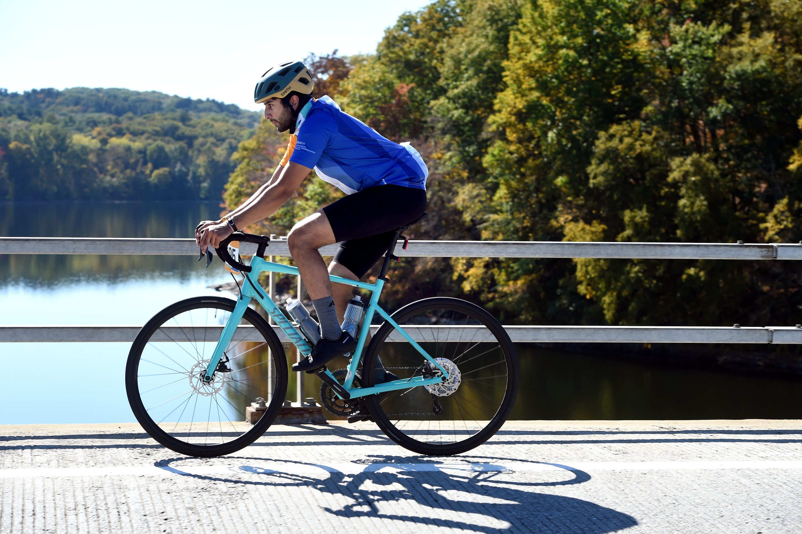 A picture of me taken during my 100k charity ride last fall.